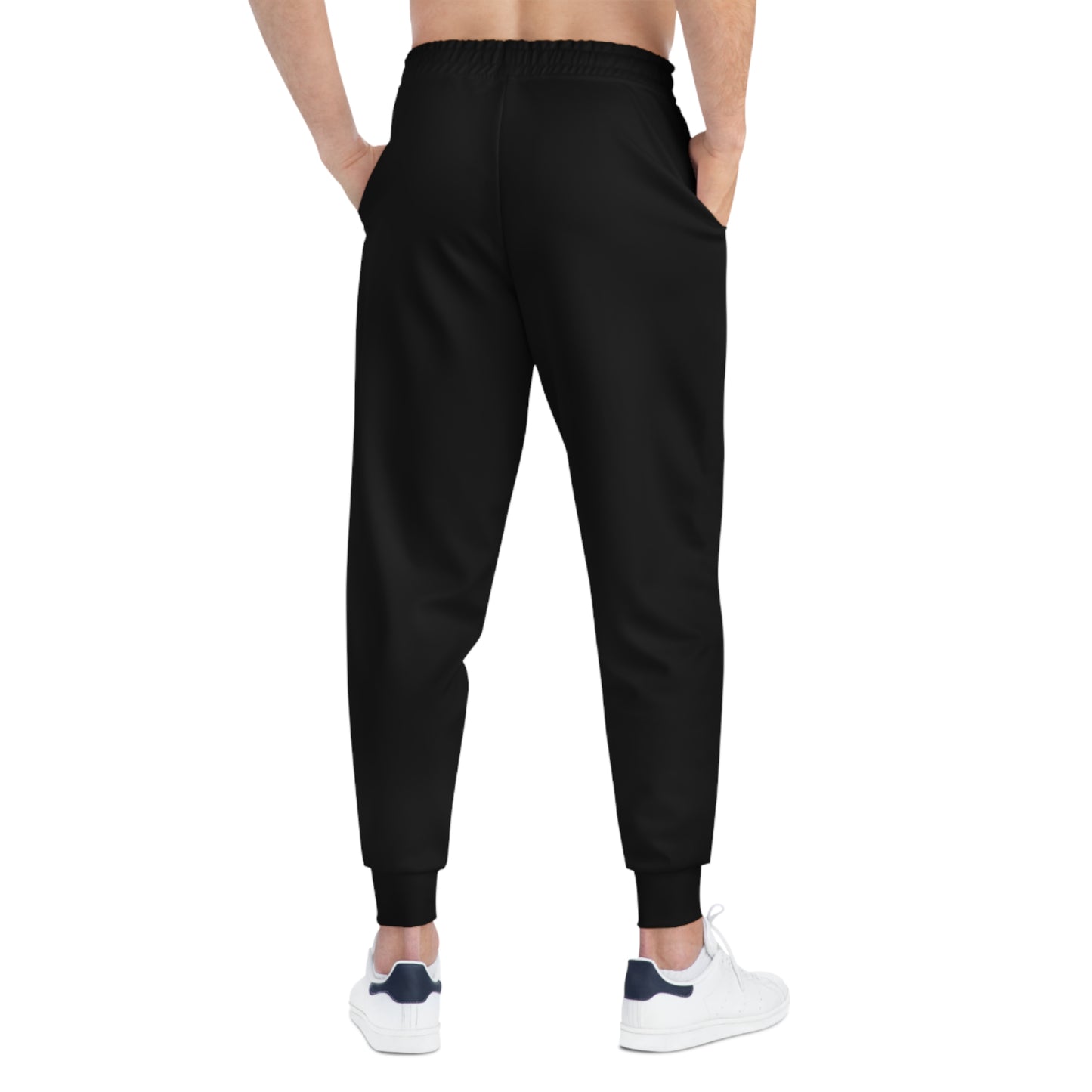Incognegro logo Athletic Joggers | Black graphic joggers