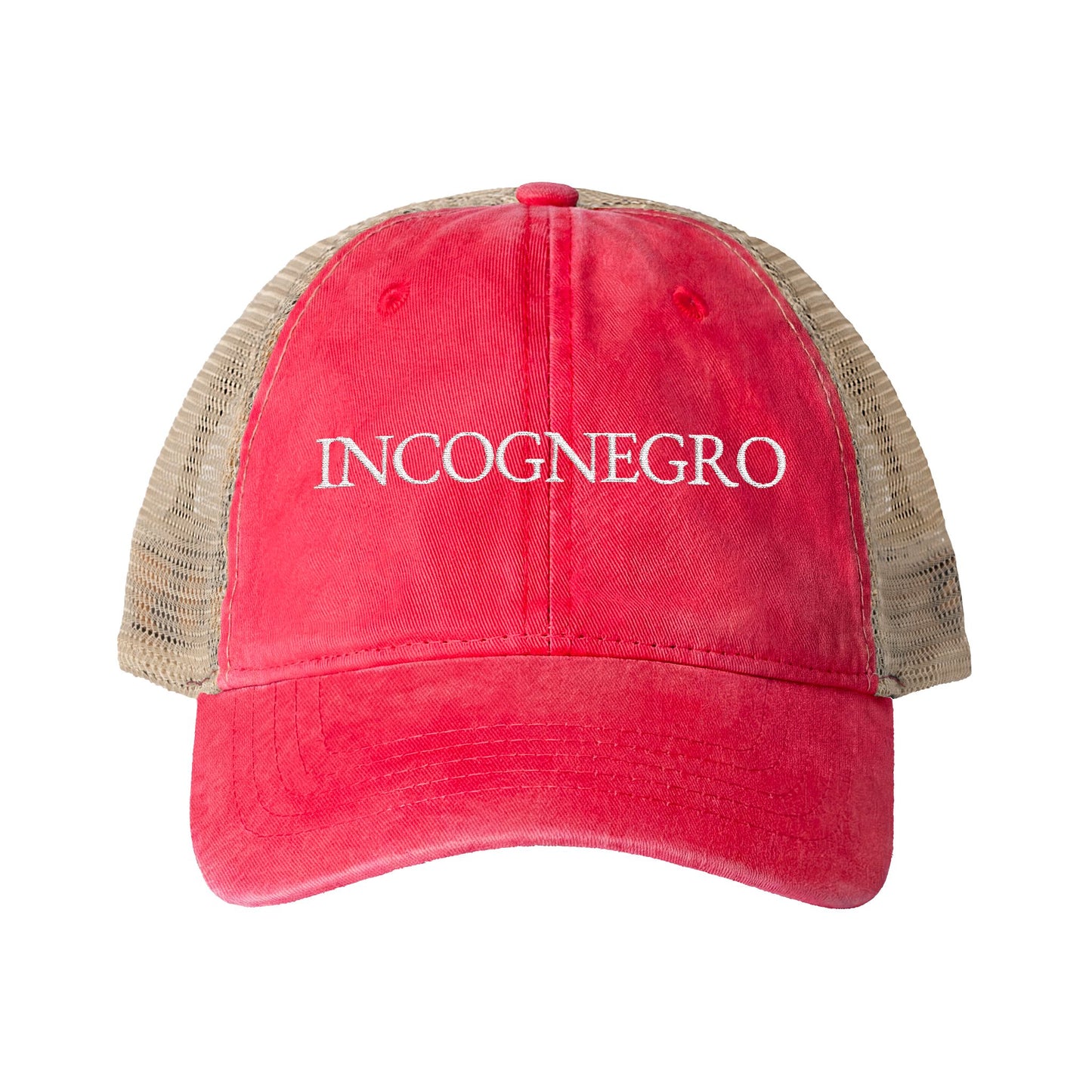 Incognegro Women's Washed Mesh-Back Cap