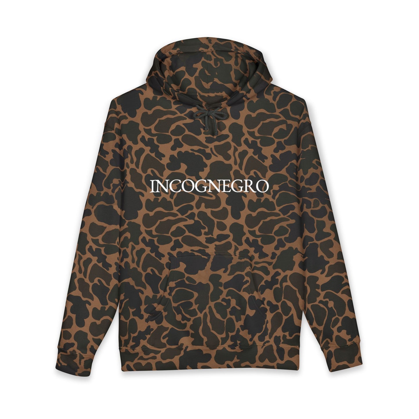 INCOGNEGRO Hoodie | Stonewashed Floral Logo Sweatshirt