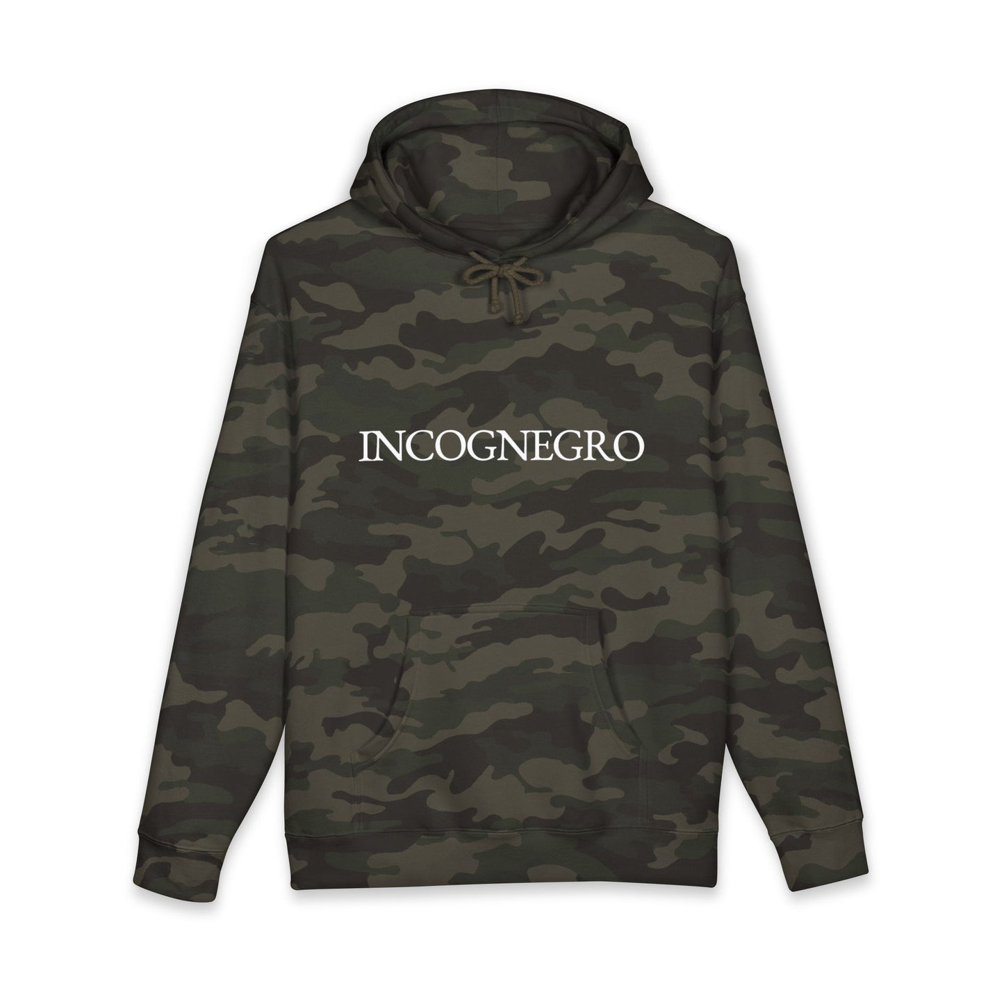 INCOGNEGRO Hoodie | Stonewashed Floral Logo Sweatshirt