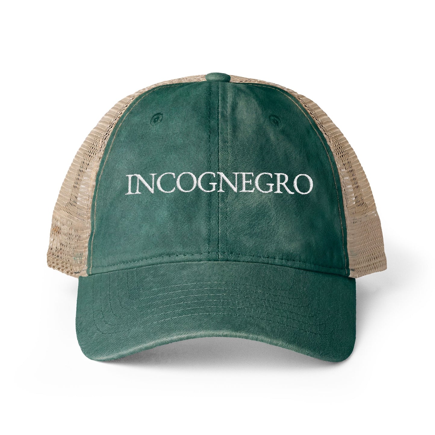 Incognegro Women's Washed Mesh-Back Cap