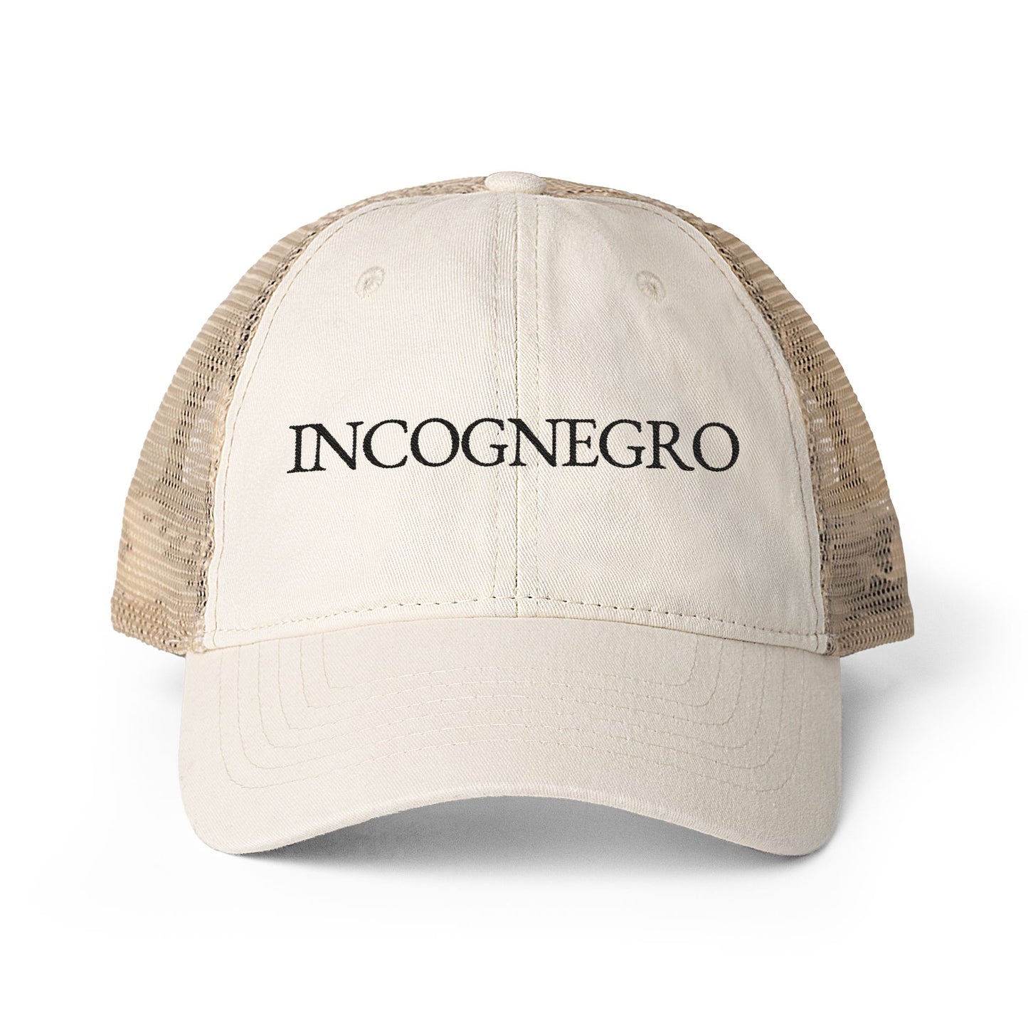 Incognegro Women's Washed Mesh-Back Cap