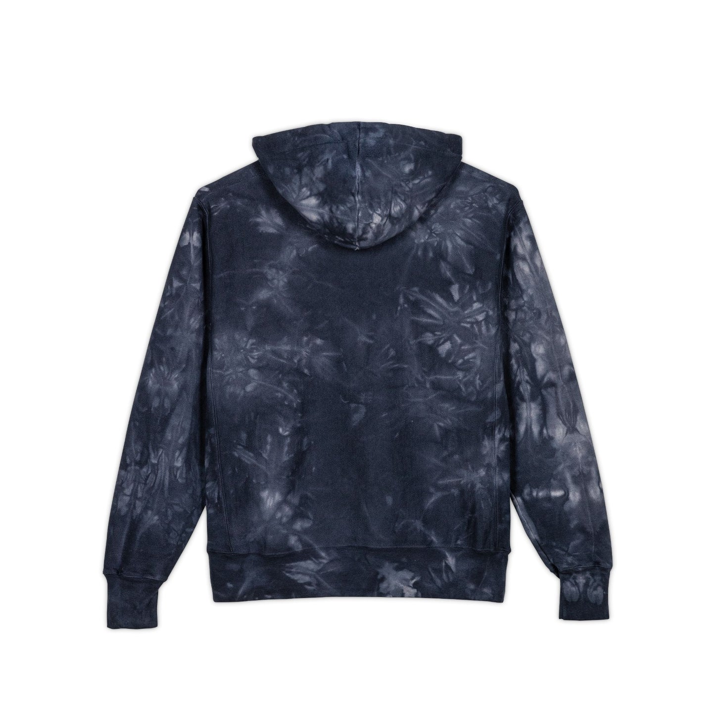 Incognegro Black Tie-Dye Embroidered Logo Hoodie | Champion Style