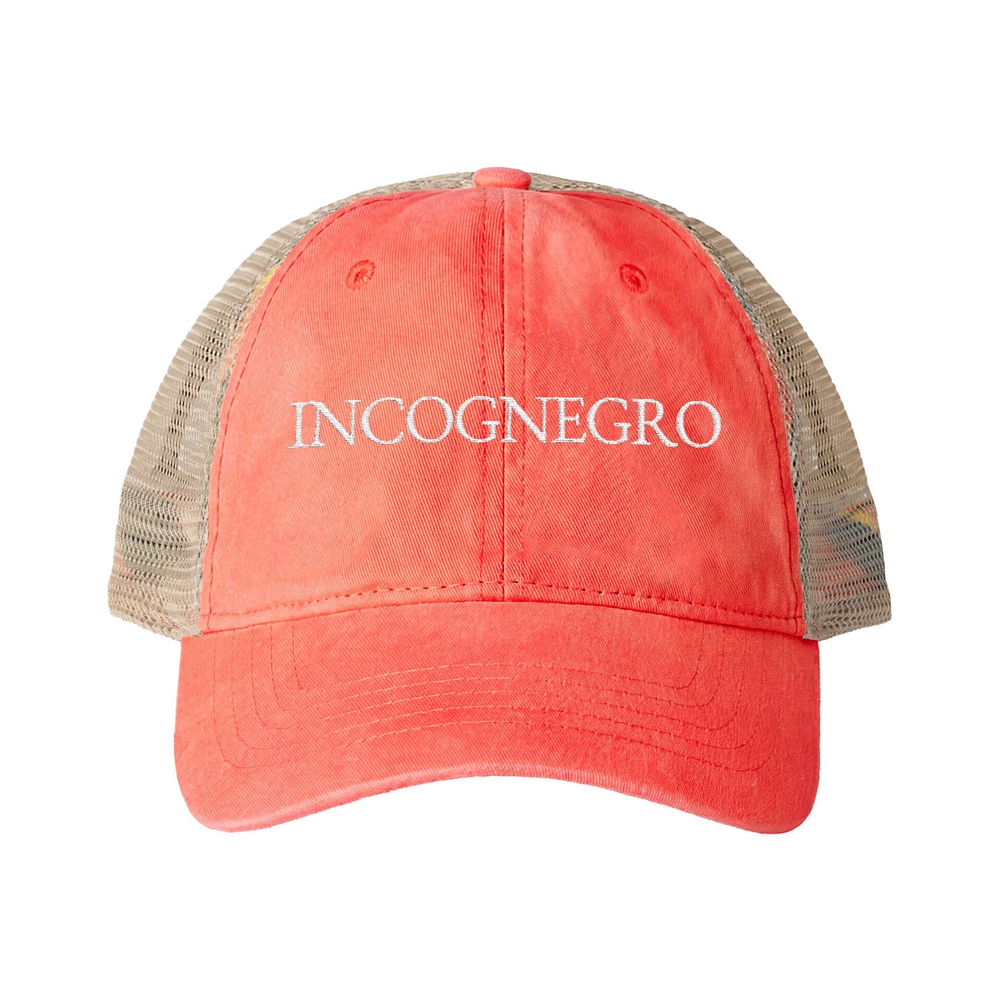 Incognegro Women's Washed Mesh-Back Cap