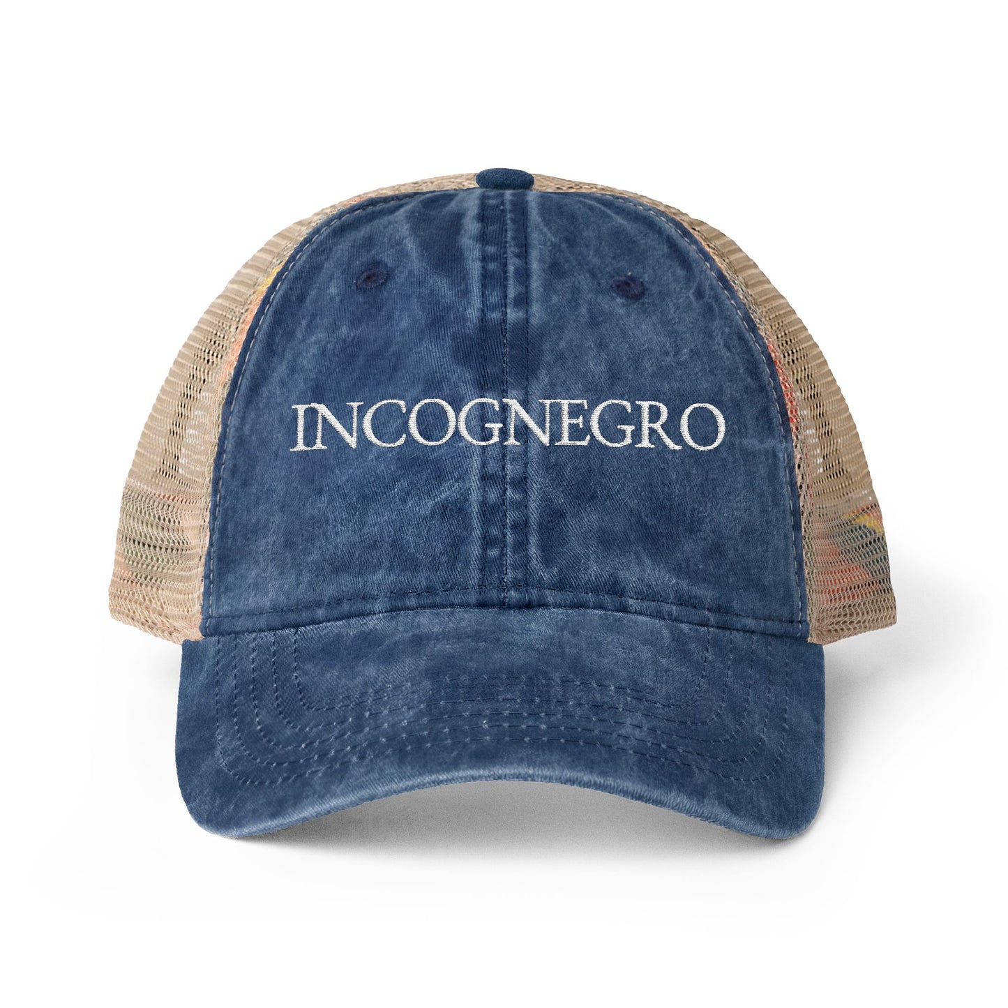 Incognegro Women's Washed Mesh-Back Cap