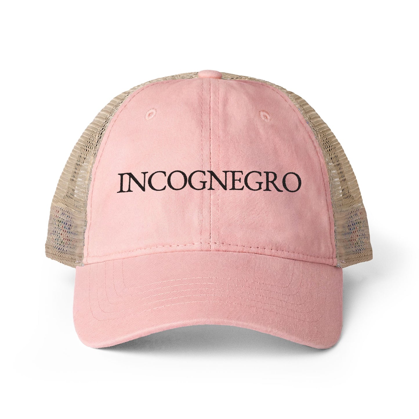 Incognegro Women's Washed Mesh-Back Cap