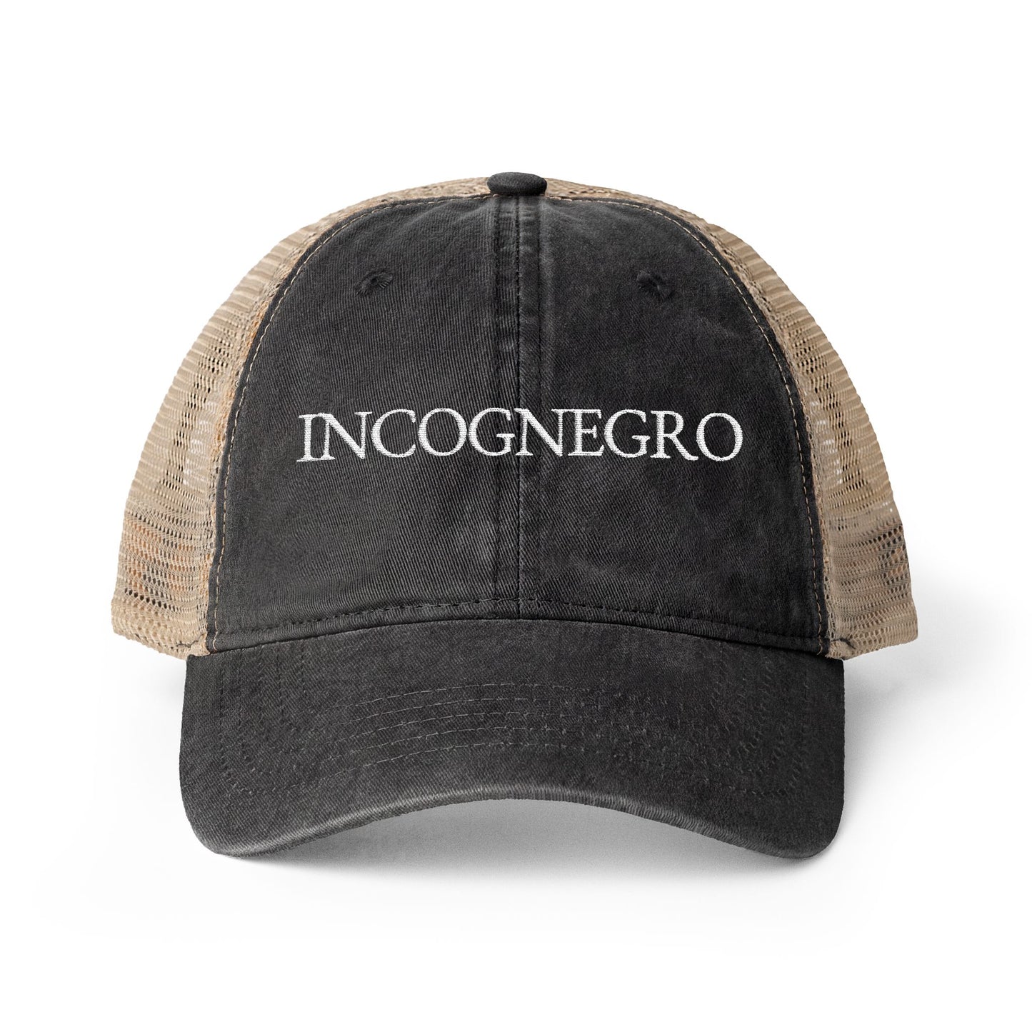 Incognegro Women's Washed Mesh-Back Cap