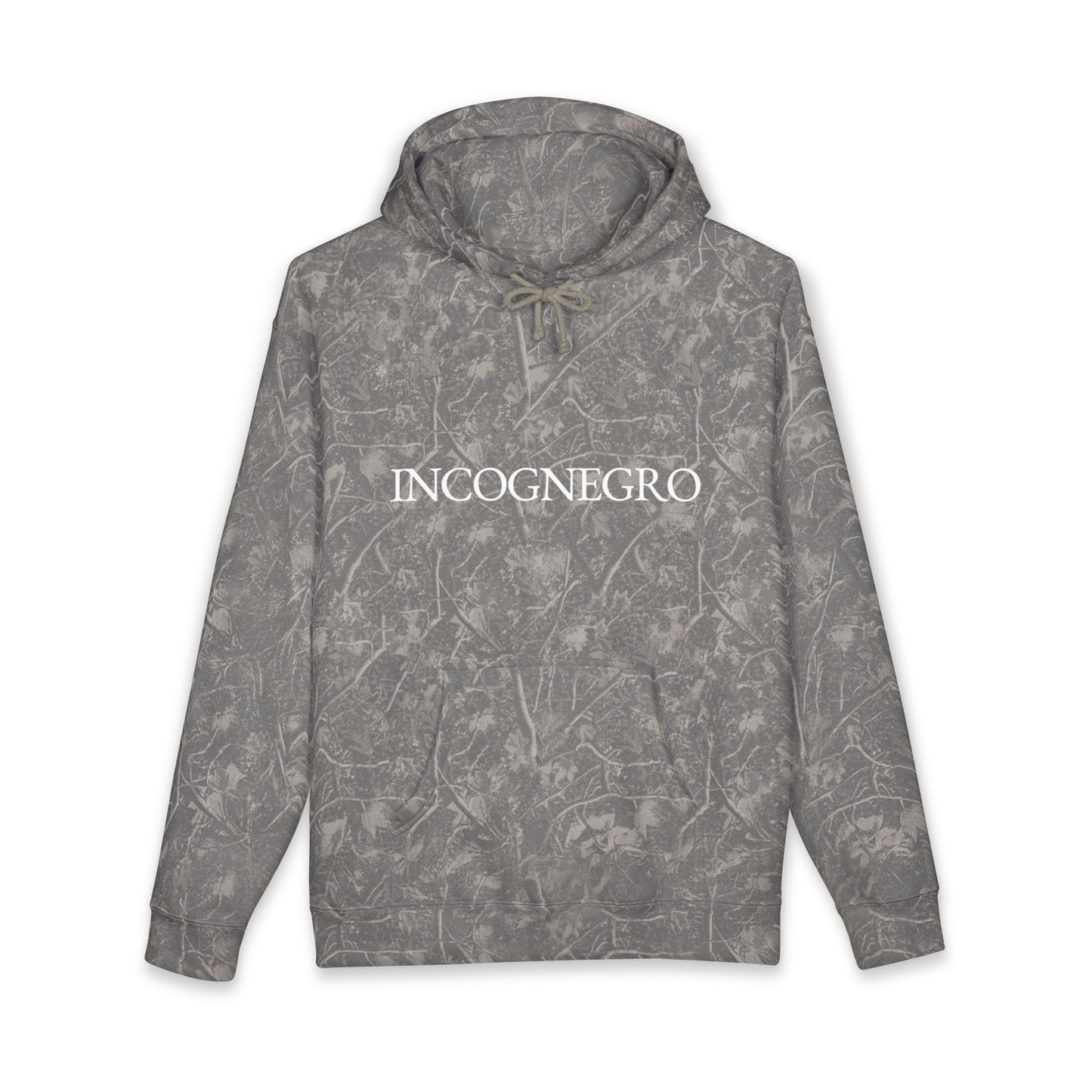 INCOGNEGRO Hoodie | Stonewashed Floral Logo Sweatshirt