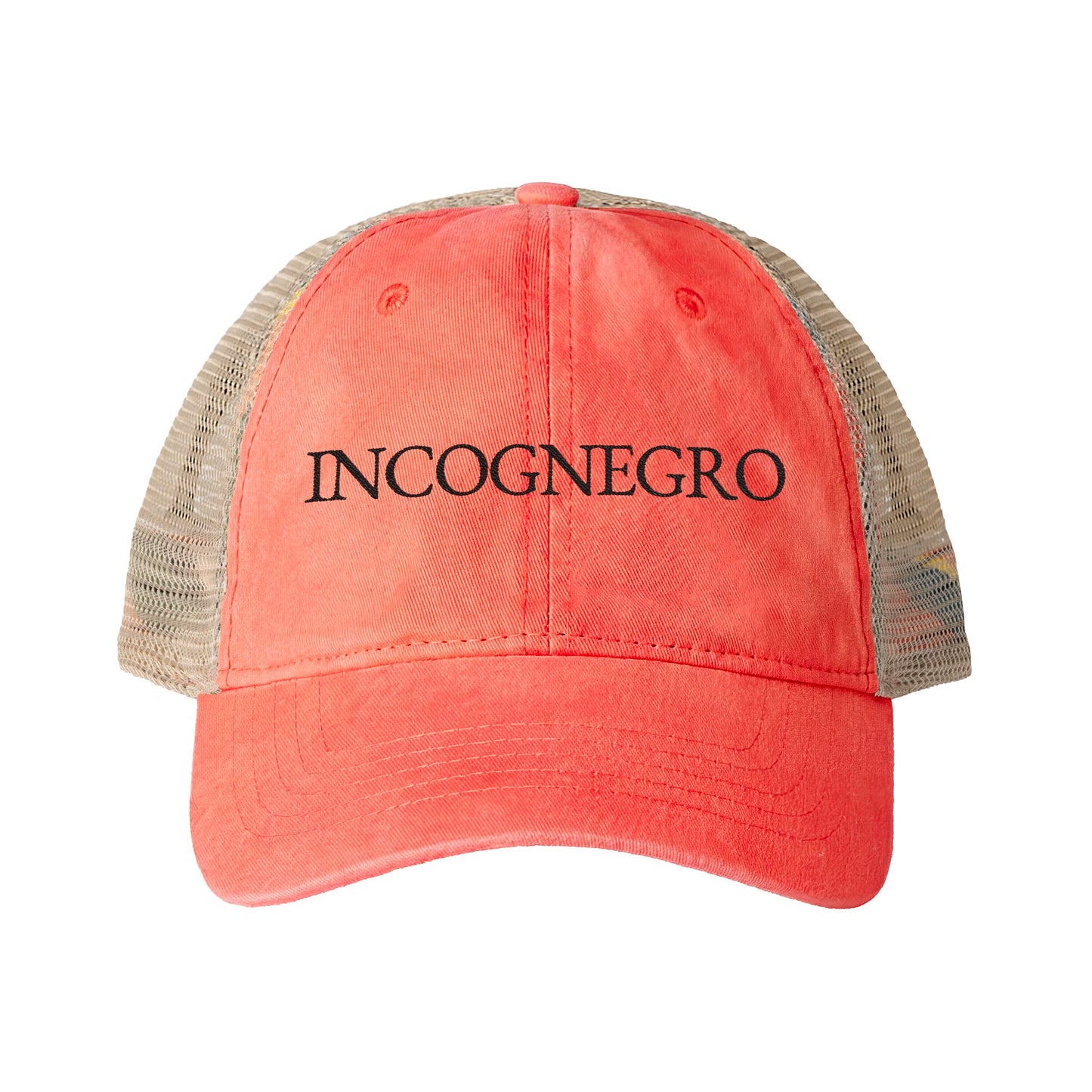 Incognegro Women's Washed Mesh-Back Cap