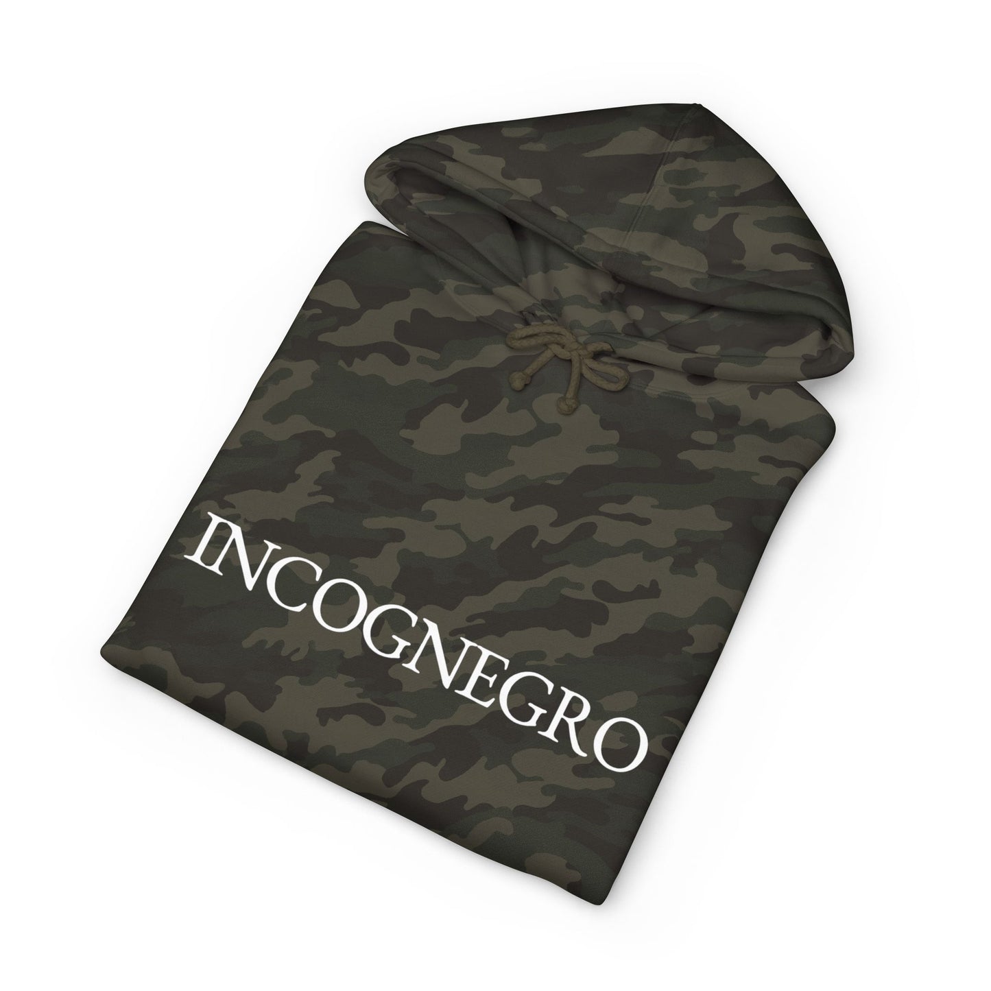 INCOGNEGRO Hoodie | Stonewashed Floral Logo Sweatshirt